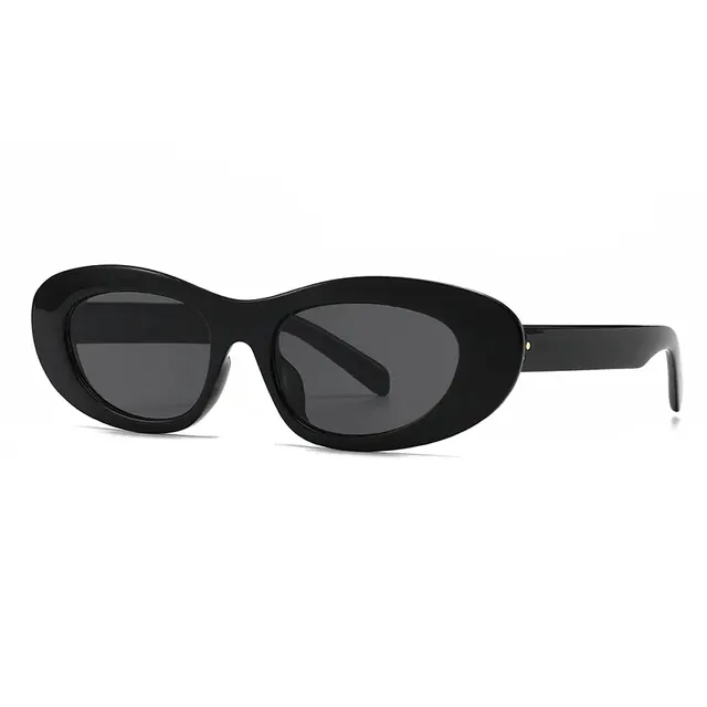 Unisex Oval Frame Full Frame Sunglasses with PC Lens Material, Available in Colour for All Seasons