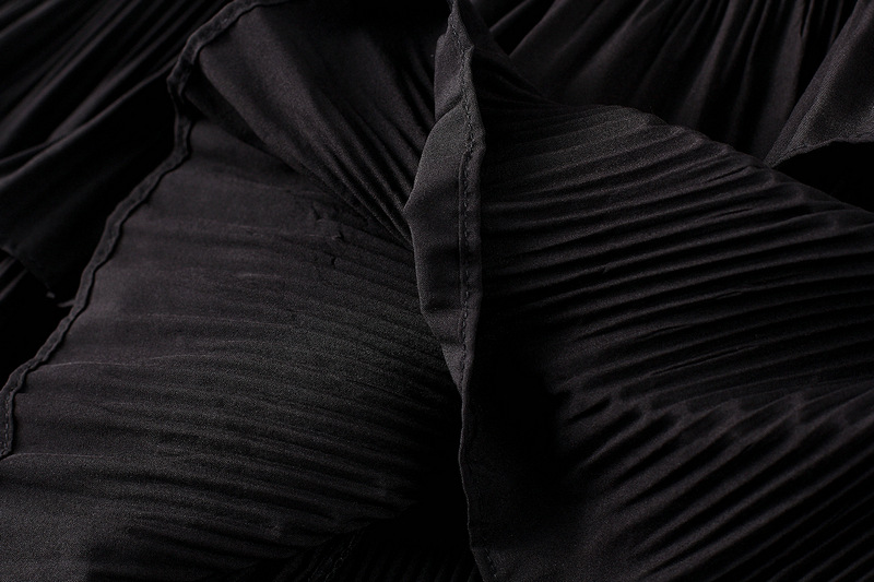 New-style Asymmetric Pleated Cake Skirt