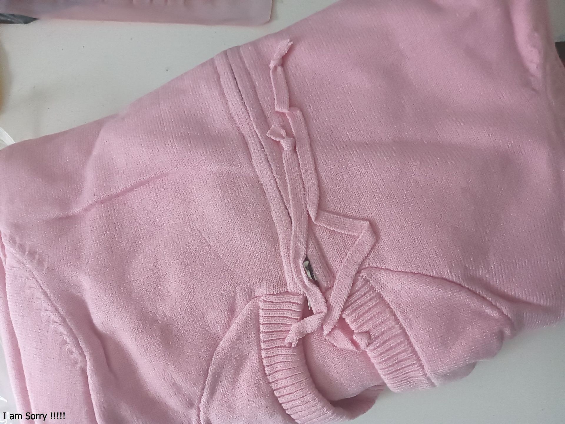 Knitted Craft Pant Co-ord Set In Polyester Fabric
