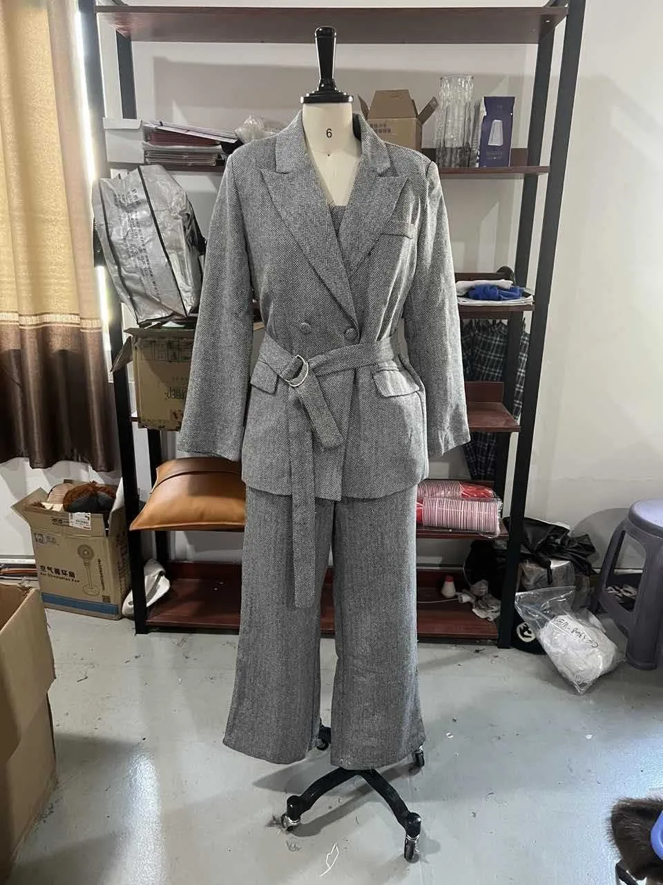 Elegant Solid Color Pant Co-ord Set in Polyester for Casual Wear, 3 Pieces Set with Long Regular Sleeves