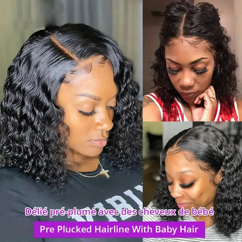 Women's Casual Short Curly Full Head Wig for Holiday