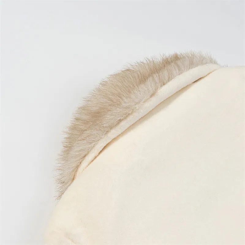 Elegant Women's Woolen Coat with Tie Placket Featuring Polyester Fabric and Functional Pocket