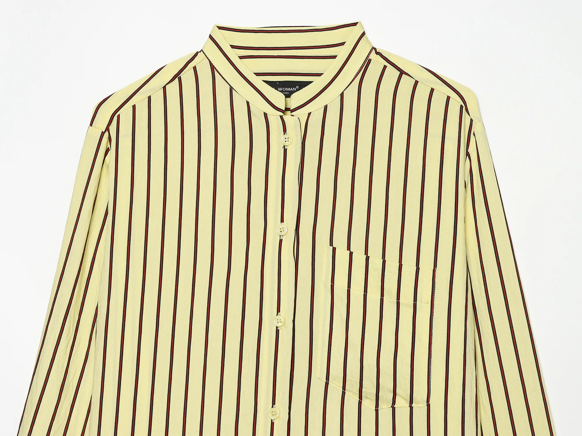 Women's Casual Polyester Shirt Featuring Practical Pocket Design for Everyday Comfort and Style