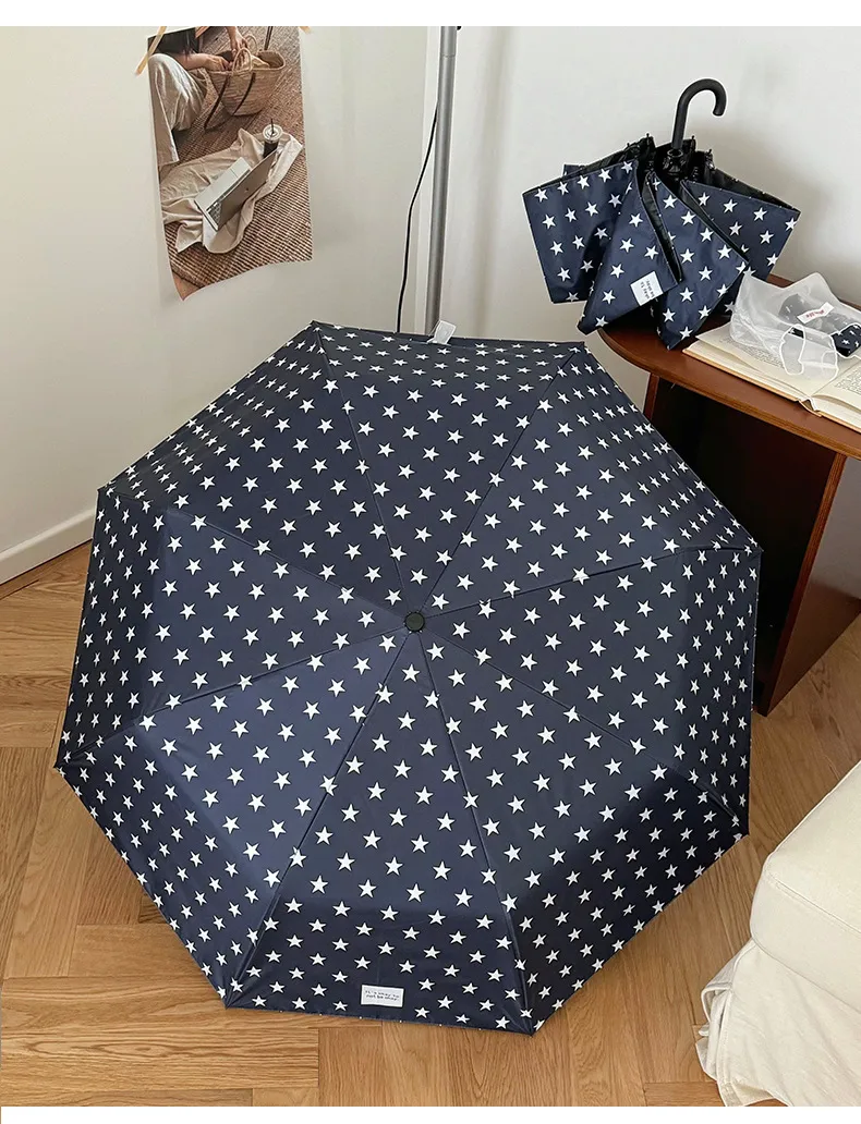 Iron Frame Umbrella for Daily Use, Suitable for All Seasons, Classic Design