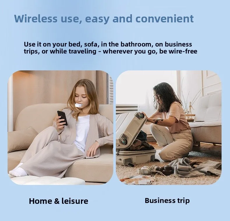 White Electric Toothbrush for Home Use Featuring Advanced Cleaning Technology