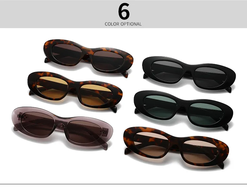 Unisex Oval Frame Full Frame Sunglasses with PC Lens Material, Available in Colour for All Seasons