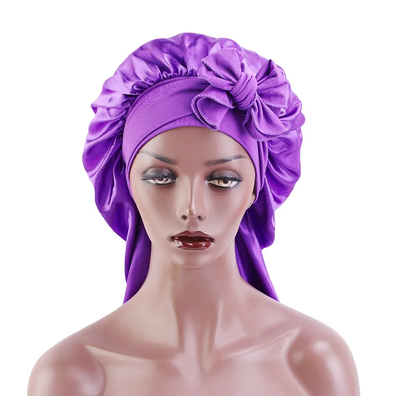 Women's Summer Flat Brim Nightcap Sleep Hat