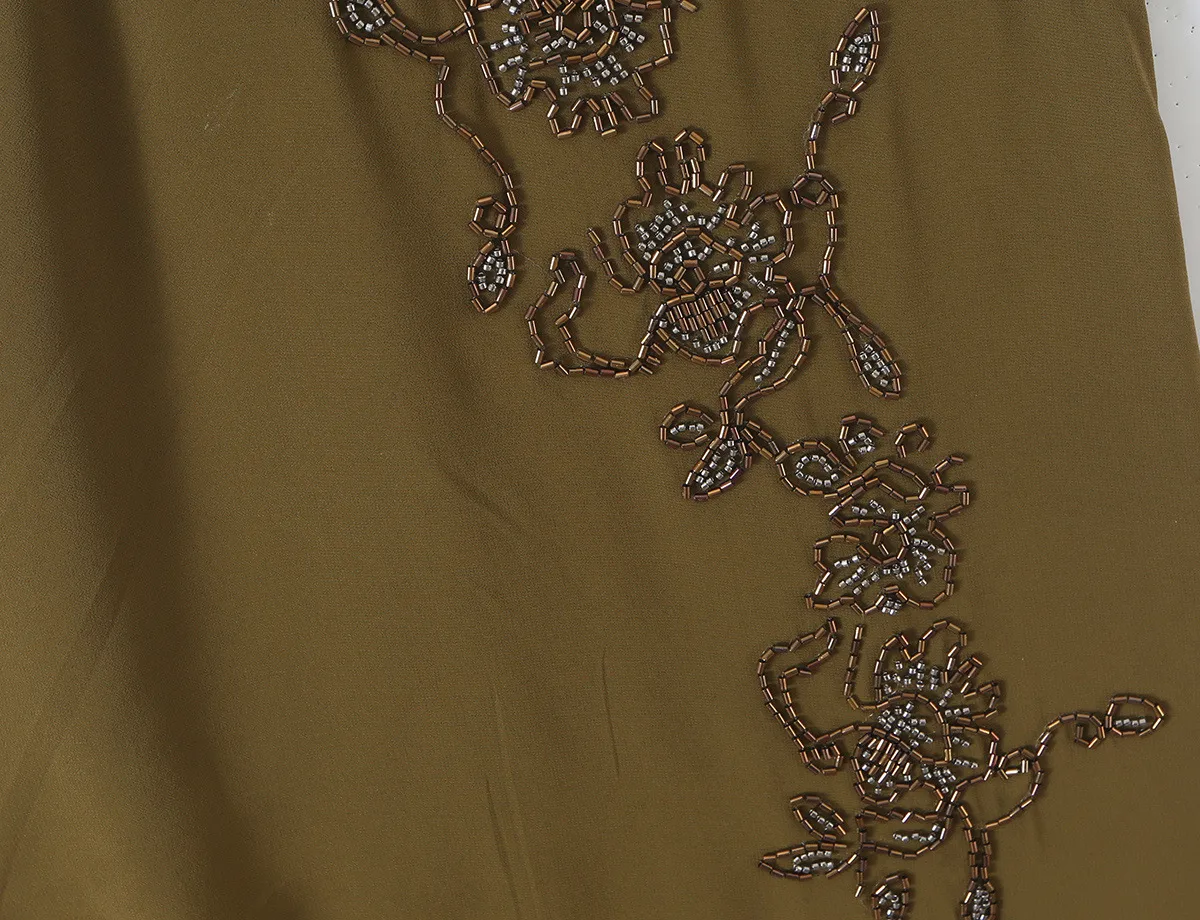 Sleeveless Halter Neck Party Dress with Embroidery in Polyester Fabric for Banquet and Streetwear