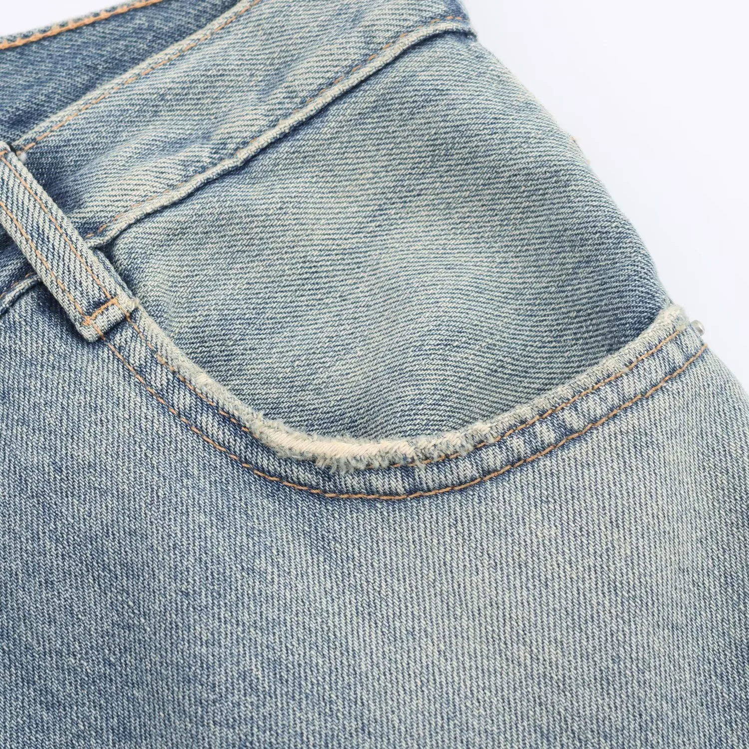 Casual Summer Blue A-Line Skirt for Women with Regular Fit and Mid High Waist