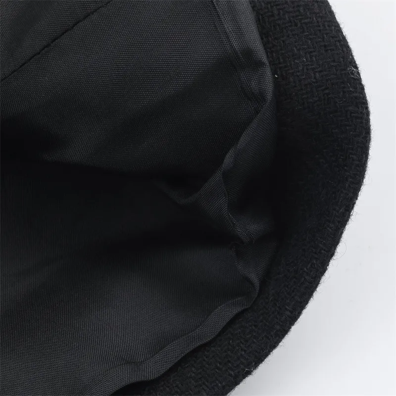 Elegant Woolen Coat for Women with Tie Placket, Polyester Fabric, Belt Detail, Lapel Collar, and Long Sleeves