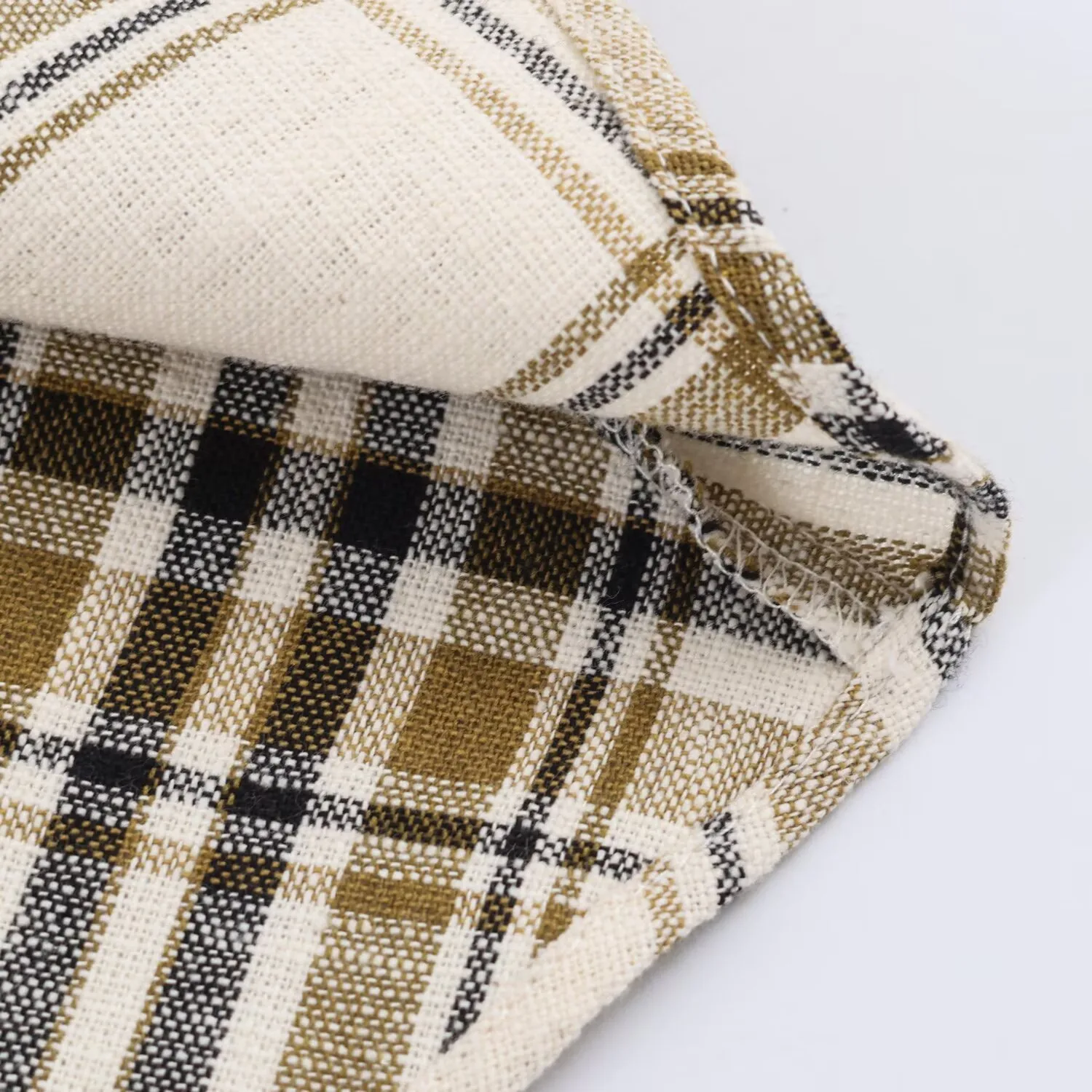 Plaid Streetwear Skirt in Polyester for Spring Featuring Asymmetrical Design