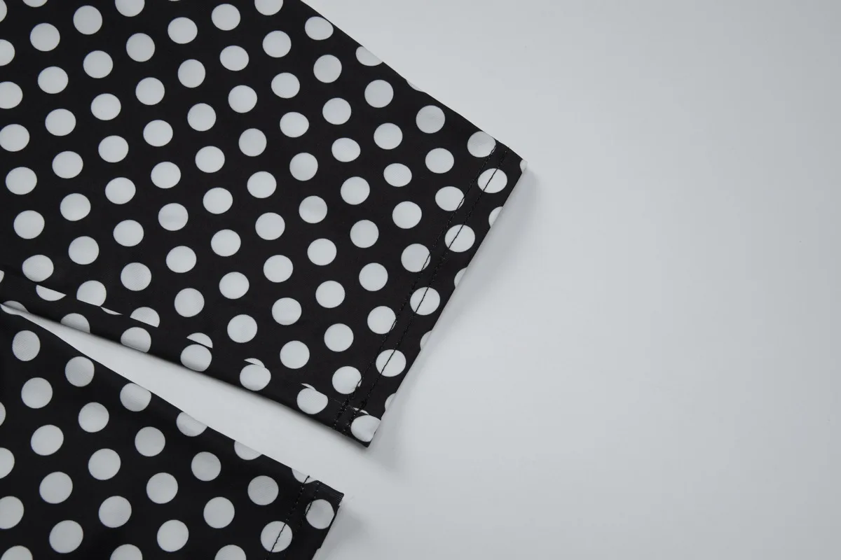 Casual Polka Dots Pant Co-ord Set with Printing, Sleeveless Design, Daily Wear in Elastane Fabric, 2 Pieces Set