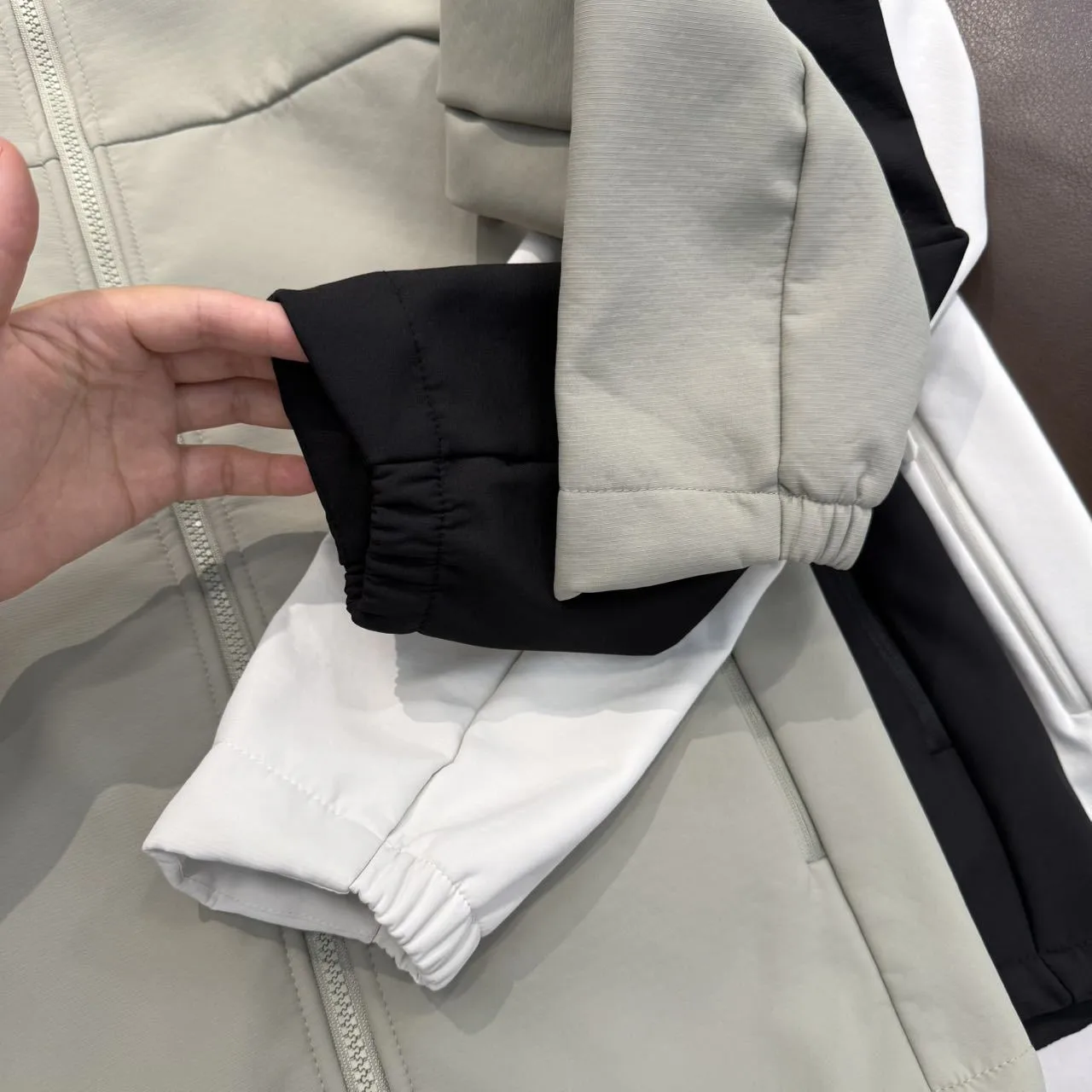 Men's Vintage Style Outdoor Jacket in Solid Beige Color, Made with Polyester Fabric Featuring Printing Craft