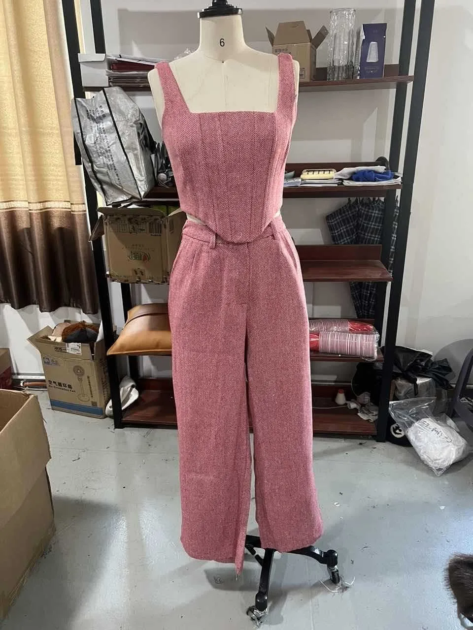 Elegant Solid Color Pant Co-ord Set in Polyester for Casual Wear, 3 Pieces Set with Long Regular Sleeves