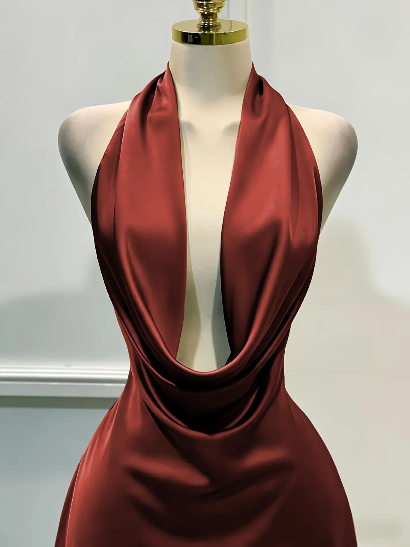 Solid Color Sleeveless Deep V Bodycon Dress in Polyester, Perfect for Holiday Vacation