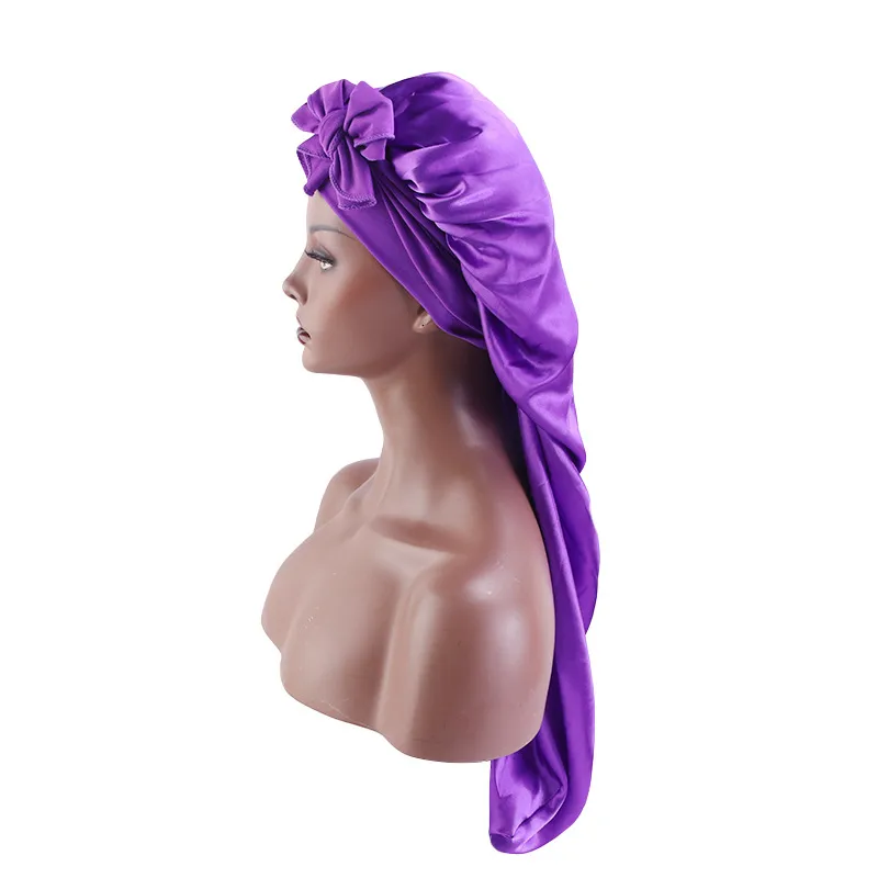 Women's Summer Flat Brim Nightcap Sleep Hat
