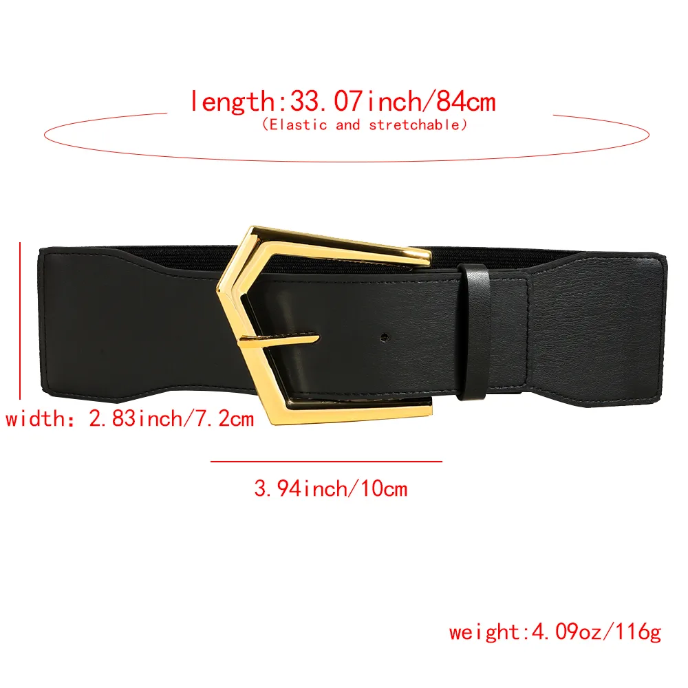 Elegant Solid Color PU Belt for Women Featuring Stylish Belt Buckles