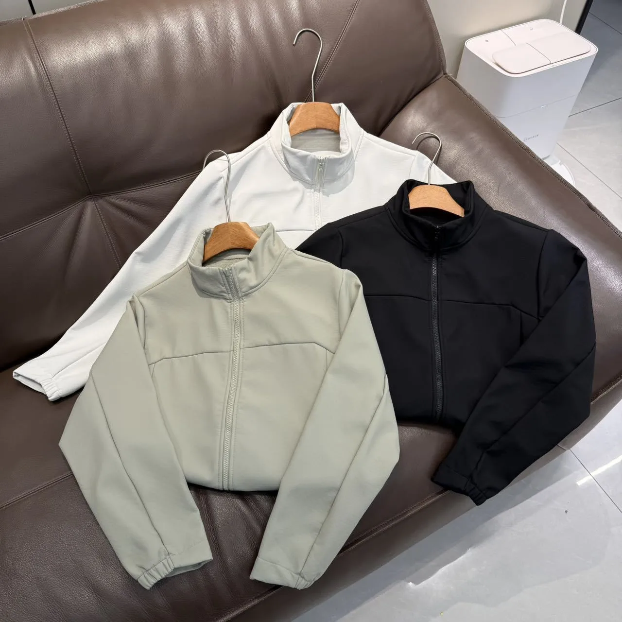 Men's Vintage Style Outdoor Jacket in Solid Beige Color, Made with Polyester Fabric Featuring Printing Craft