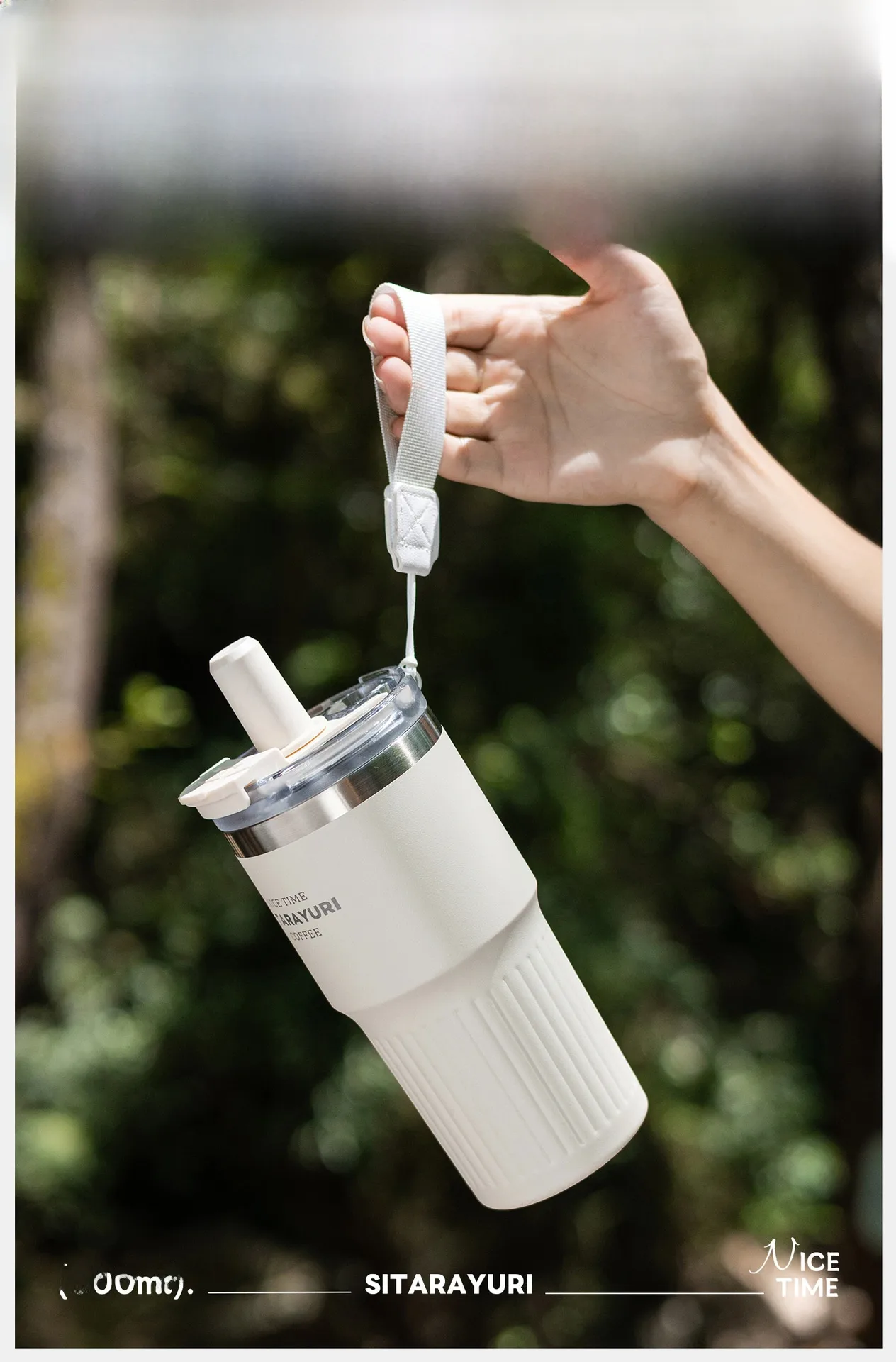 Thermos Cup Featuring 304 Stainless Steel Inner Liner and Robust 201 Stainless Steel Outer Shell, Perfect for Christmas