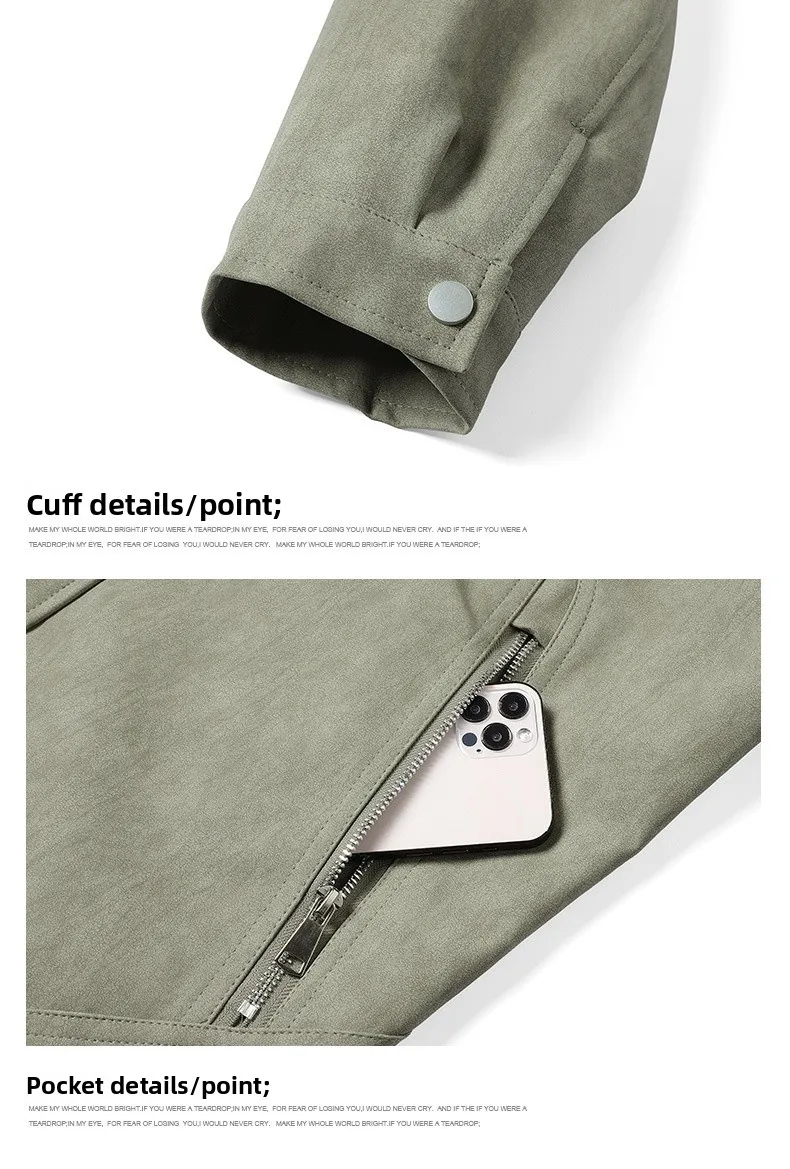 Men's Printed PU Jacket with Lapel Collar in Dyed Black, Stylish Outerwear