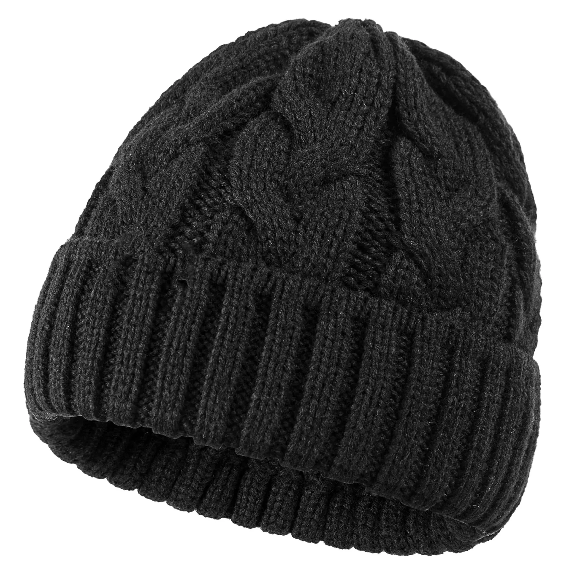 Winter Wool Cap for Adults Warm Comfortable Beanie Hat