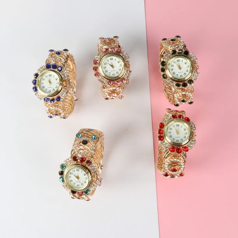 Soker Women's Bracelet Watch Vintage Diamond Tassel Quartz Watch for Women