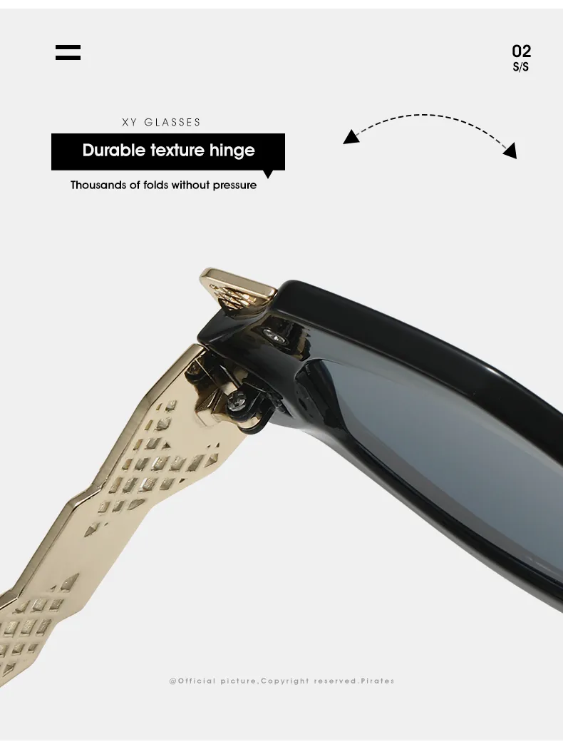 Unisex Cat Eye Sunglasses Featuring Full Frame Design with Durable PC Lens Material