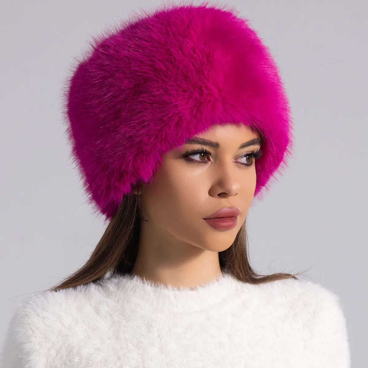 Casual Style Bucket Hat for Adults, Suitable for Winter Season