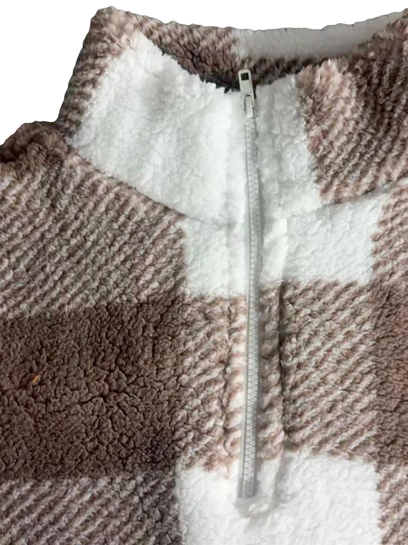 Loose Fit Patchwork Sport Hoodie with Zipper and Long Sleeves