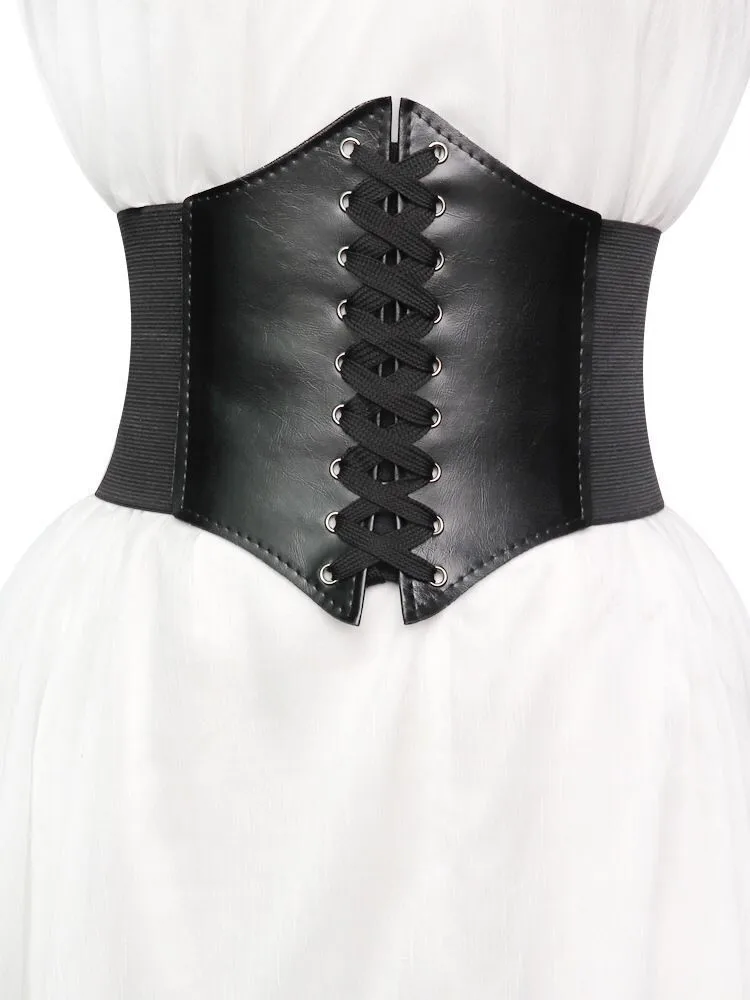 Perennial Spot Explosions Women's Court Style Body Shaping Strap Wide Waist Seal Slimming Ultra-wide Stretch Waist Seal