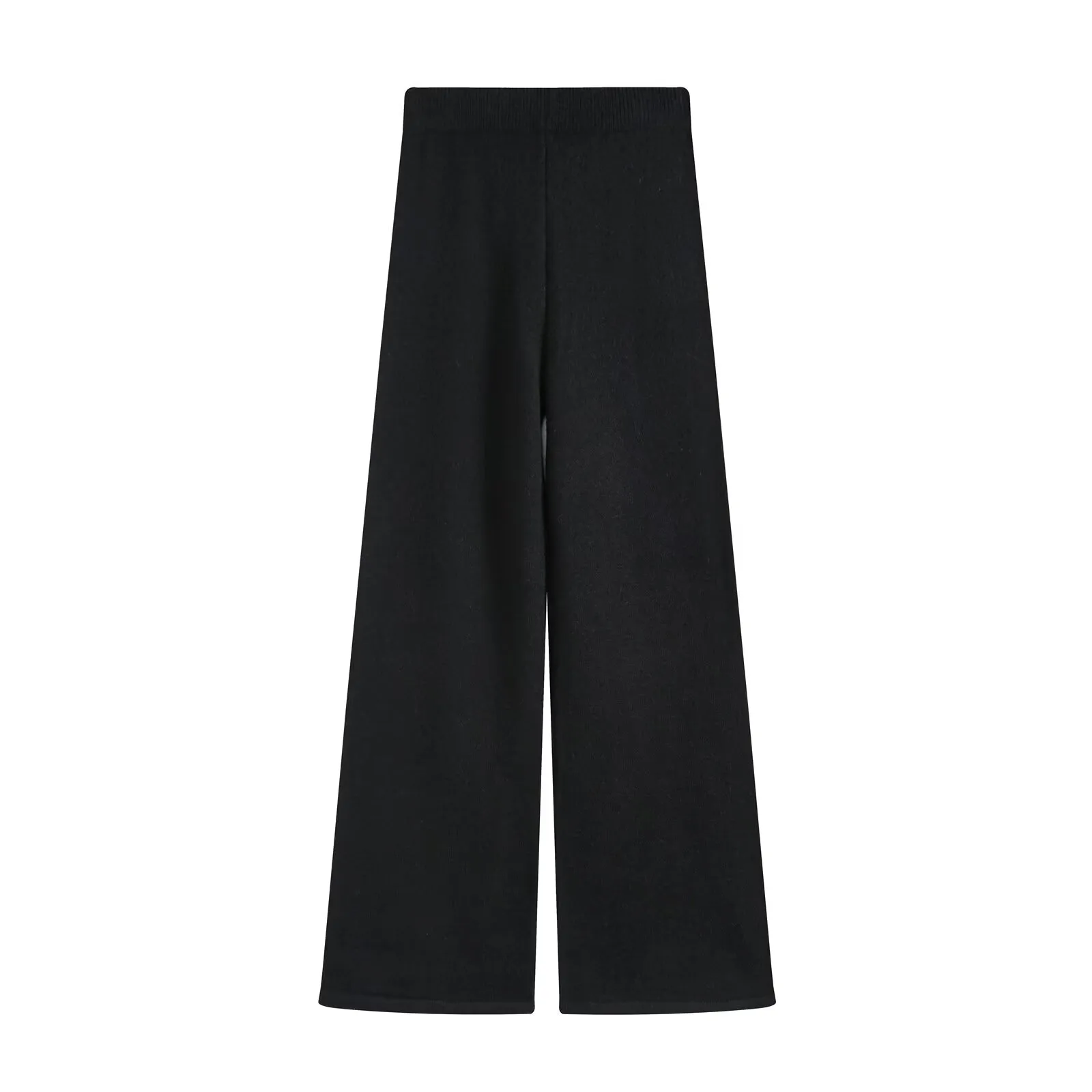 Streetwear Pant Co-ord Set in Knit Fabric with Belt, featuring V Neck and Long Sleeve, Full Length Pants with Stretchy Fit