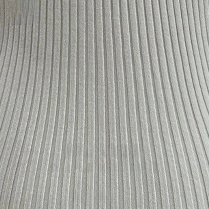 Elegant Solid Color Long Sleeve Knit Pullover for Women Featuring Rib-Knit Craftsmanship