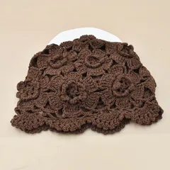 Modern Style Solid Color Breathable Brimless Hat Accessories for Adults, Handmade Cotton Material