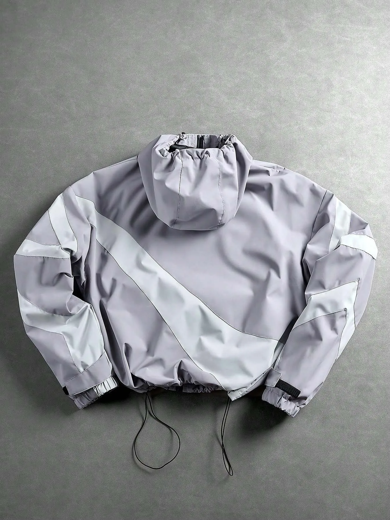 Men's Casual Ditsy Floral Jacket with Zipper Placket, Made of Polyester Featuring Printing Craft