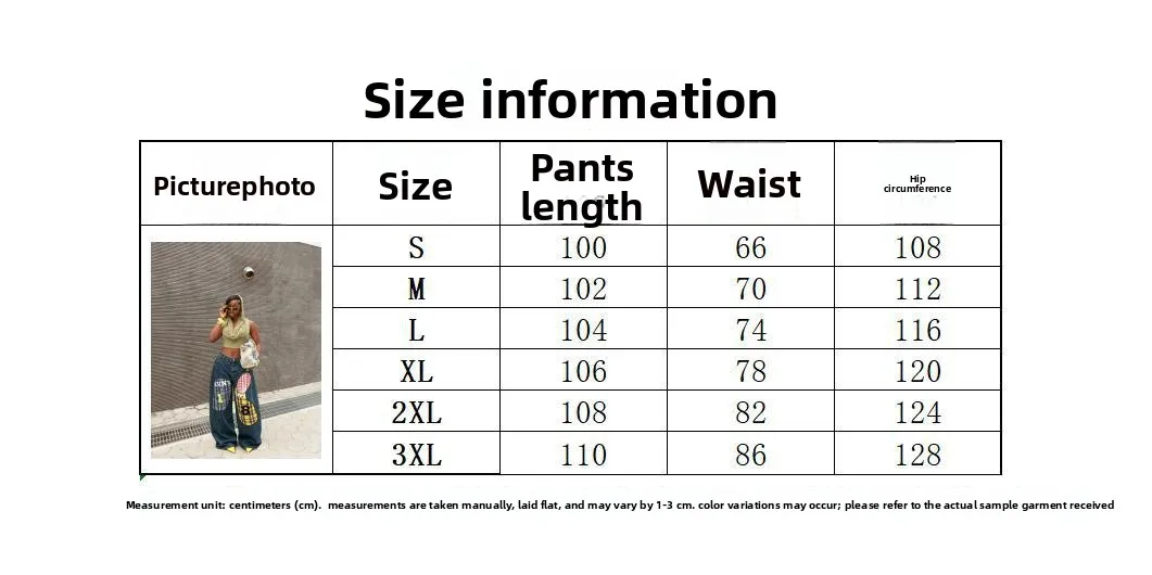 Plaid Full Length Denim Cotton Jeans for Women in Streetwear Style with Embroidery, Inelastic Fabric