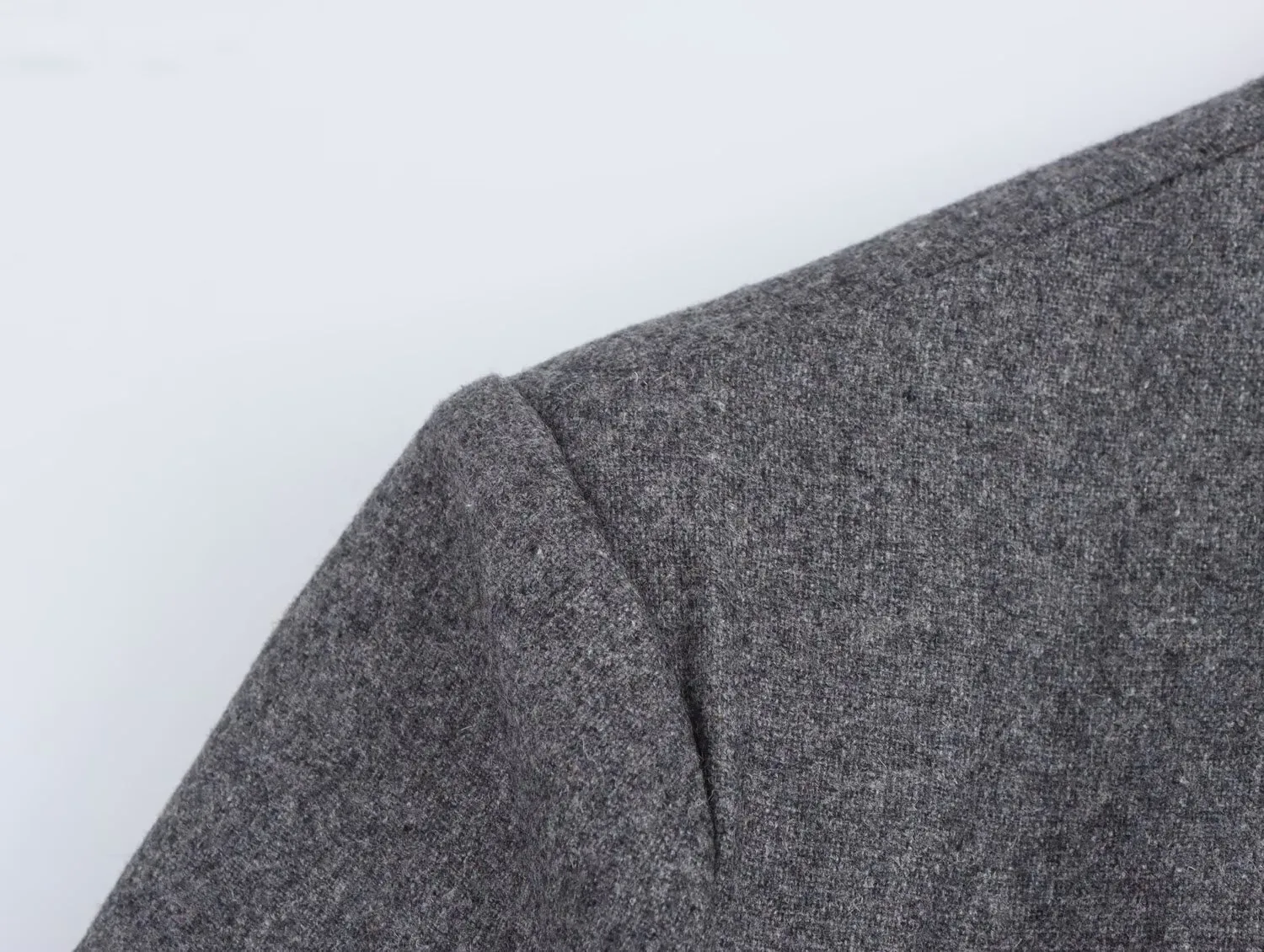 Solid Color Long Sleeve Polyester Streetwear Blazer with Single Breasted Closure and Regular Sleeves