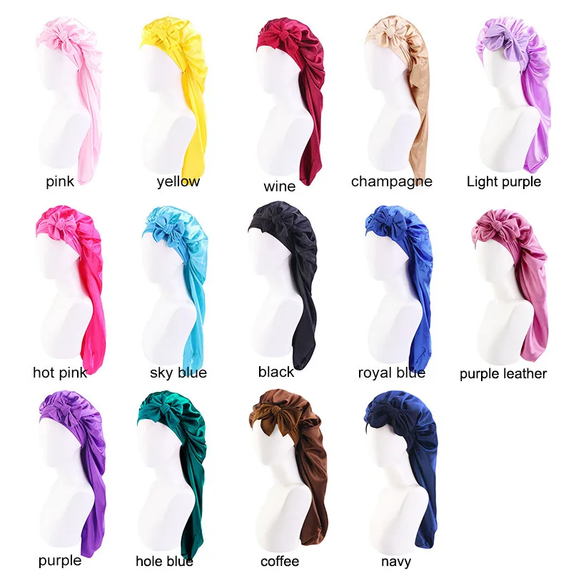 Women's Summer Flat Brim Nightcap Sleep Hat