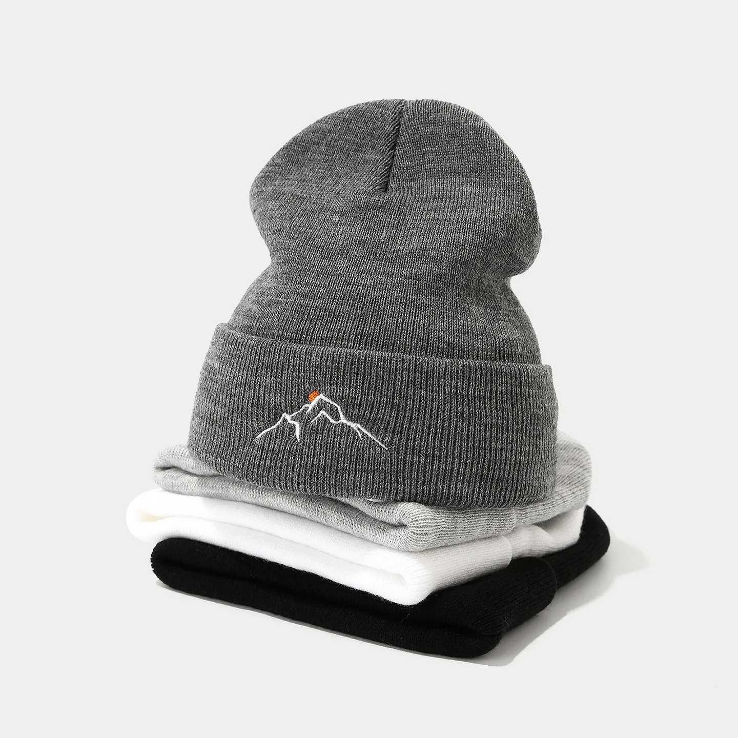 Women's Modern Solid Color Wool Cap with Flat Brim
