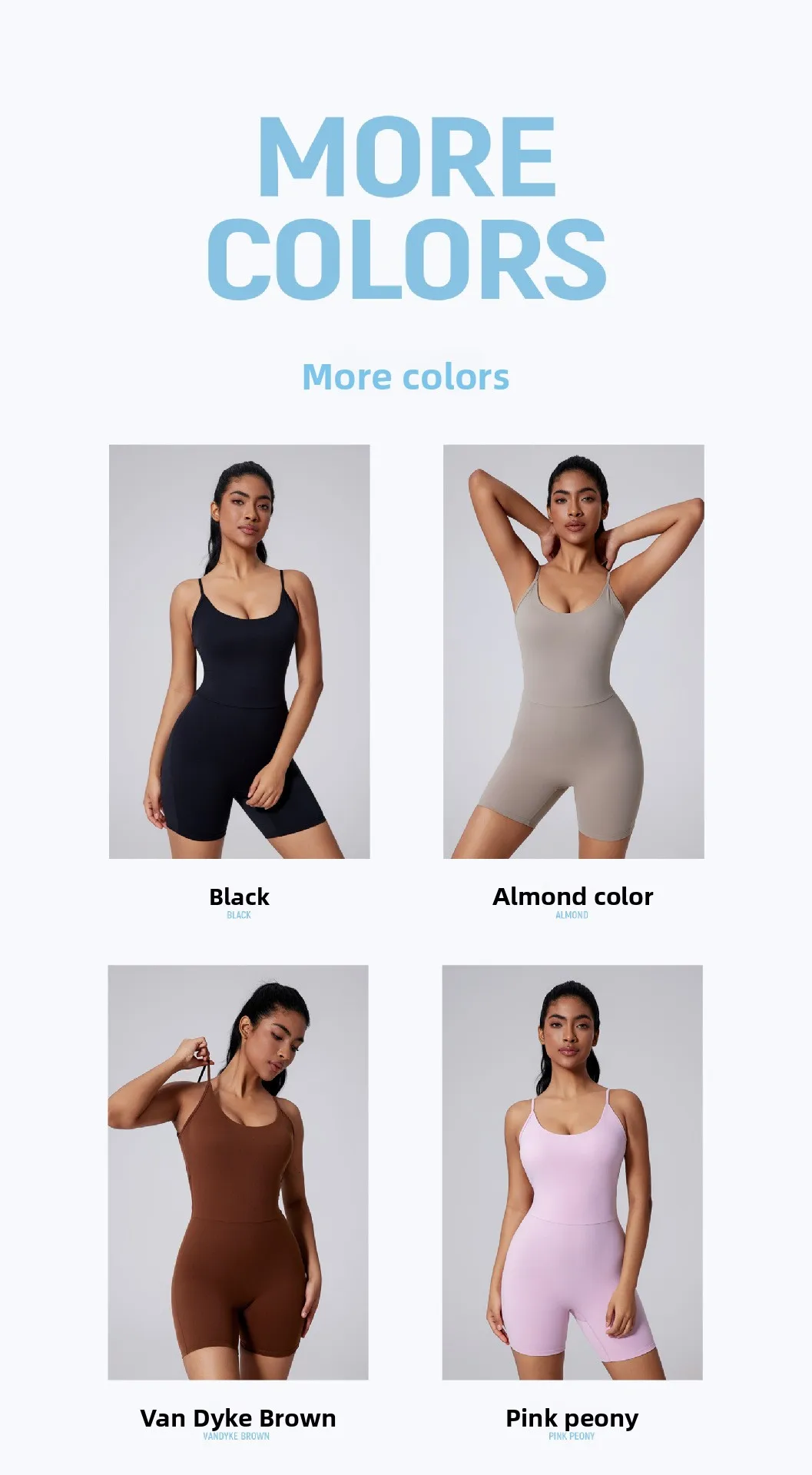 Sport Yoga Teddies for Women in Stretchy Nylon Fabric with Backless Design, Perfect for Summer