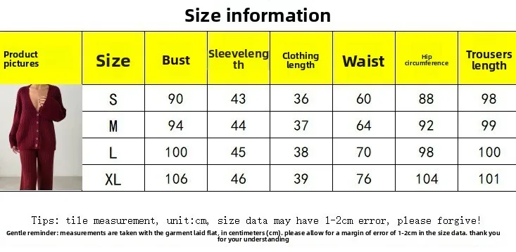 Solid Color Casual Polyester Pant Co-ord Set with Button Detail, Featuring Long Regular Sleeves and Placket size guide