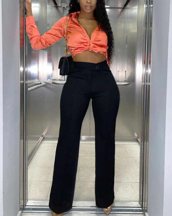 Full Length Straight Pant