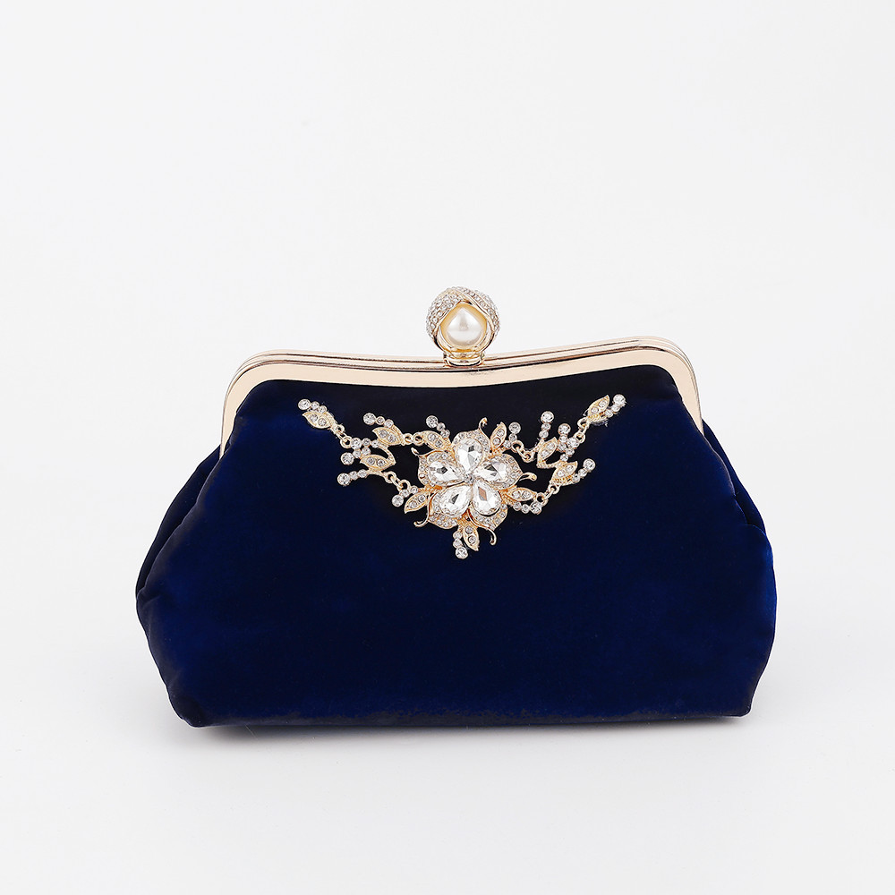 Diamond Pattern Canvas Printing Pillow Shape Evening Bag
