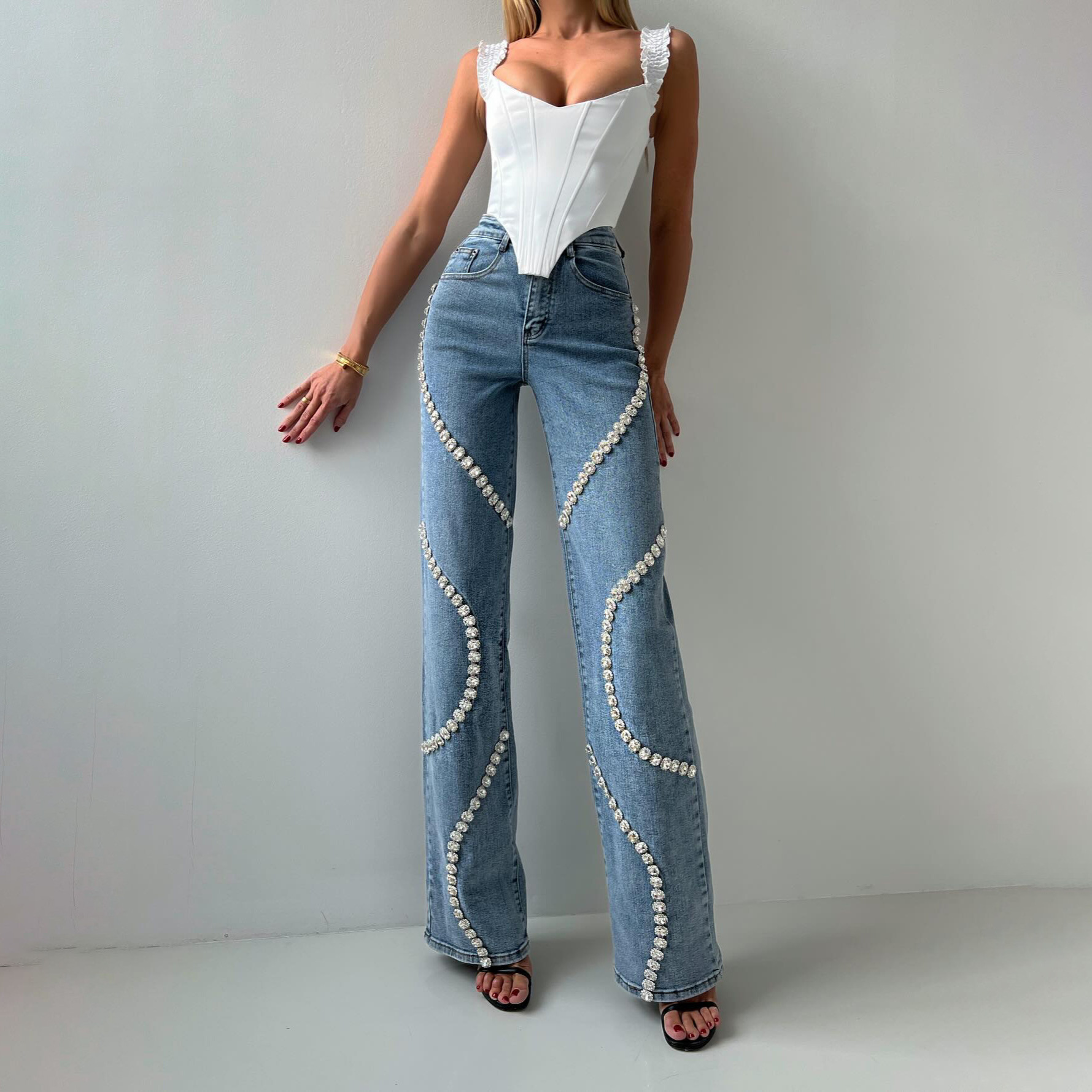 Casava Streetwear Diamond Jeans