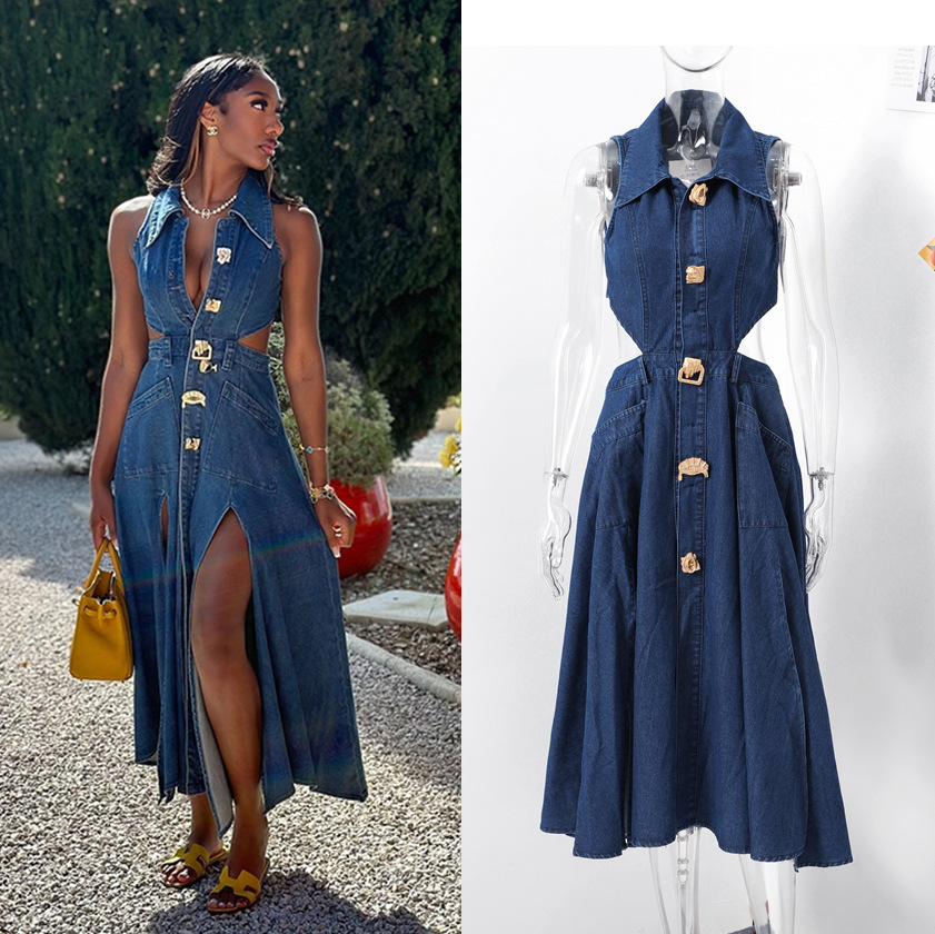 Casava Skirt Denim Dress