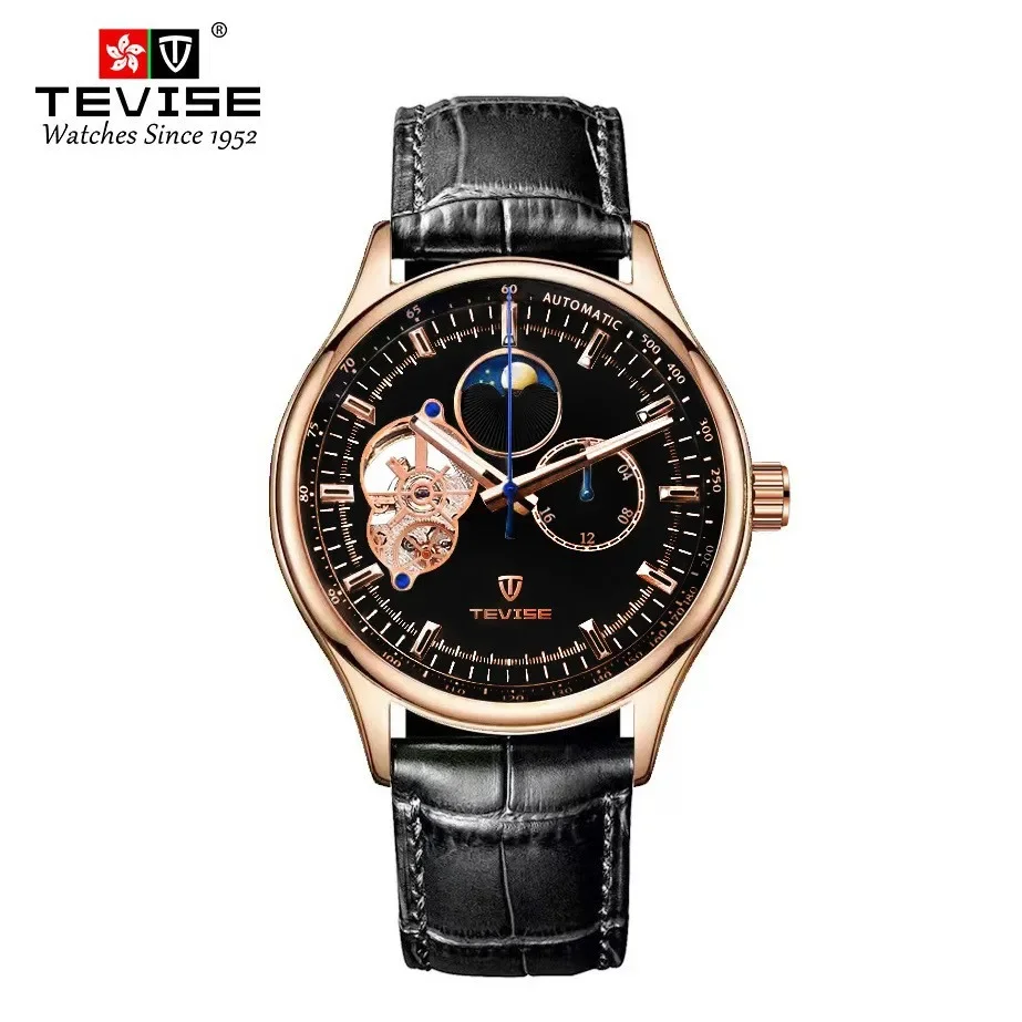 Mechanical Watch TEVISE Fashion Business Waterproof