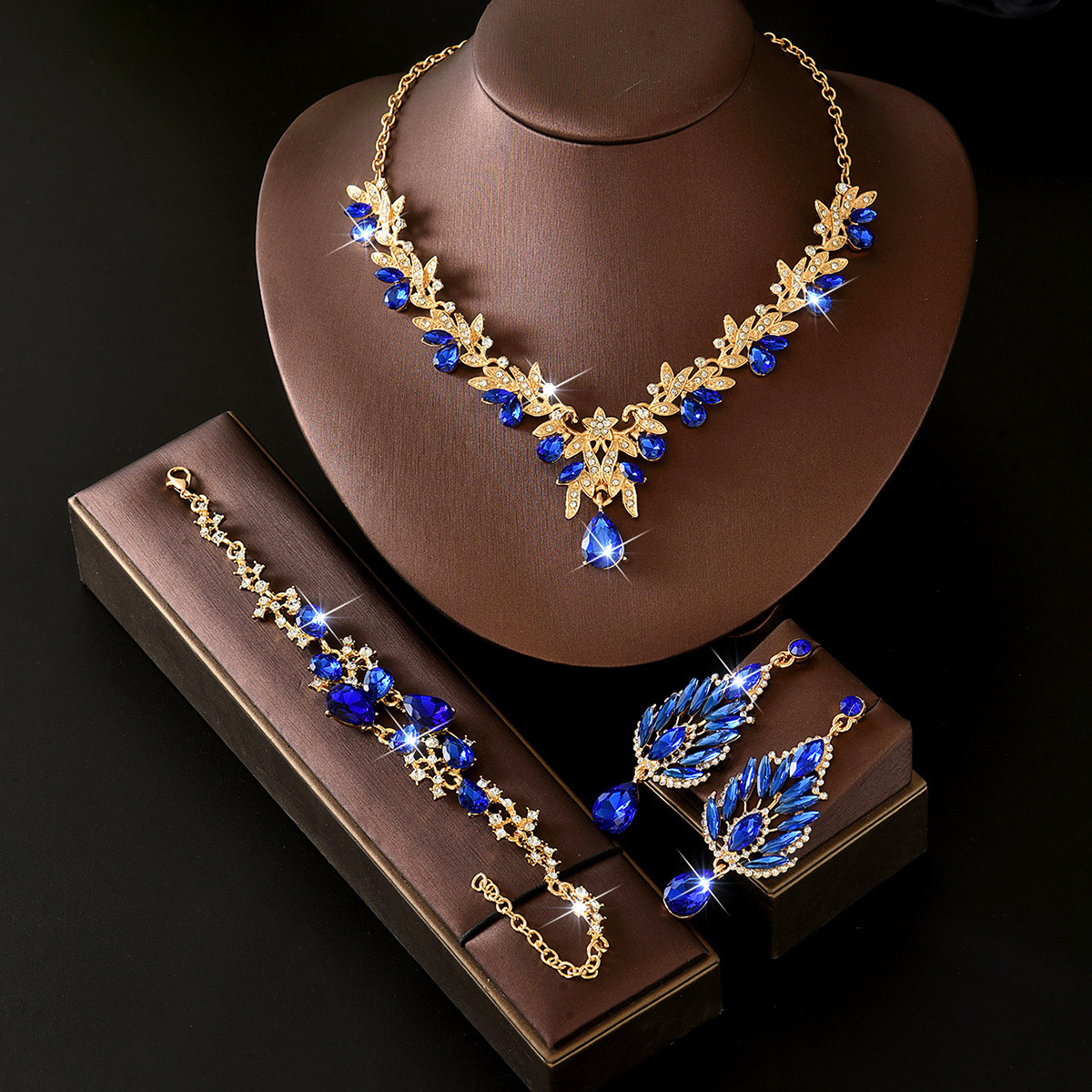 3 Pieces Set Retro Jewelry Set