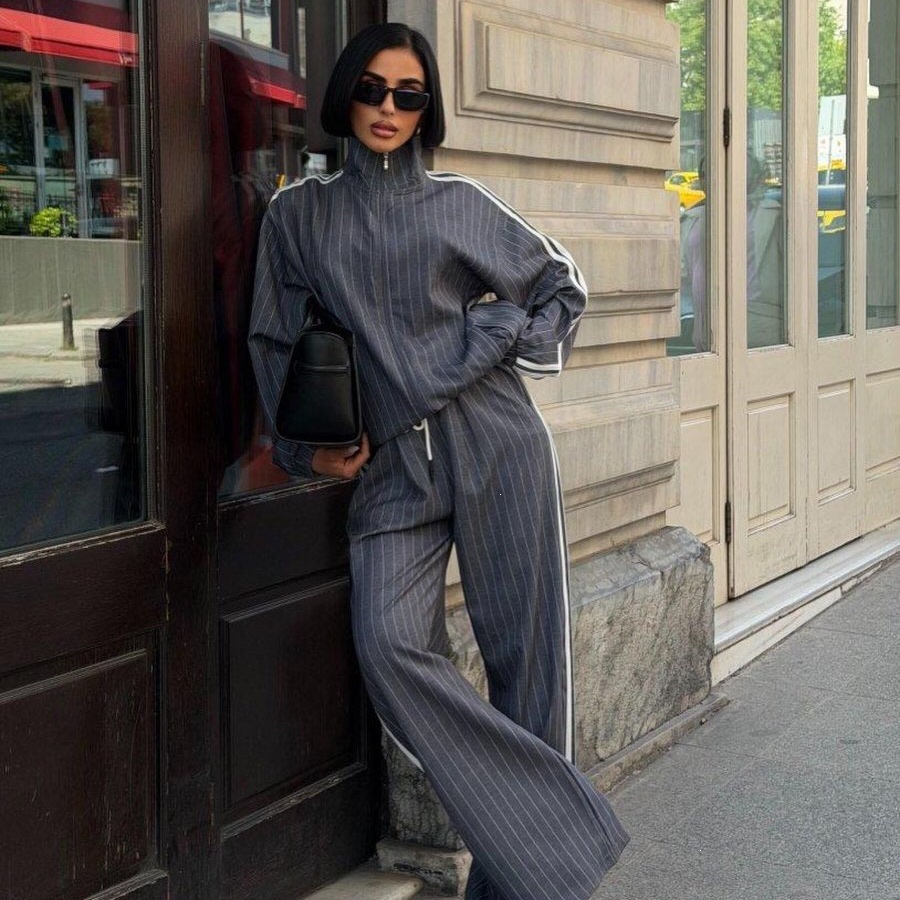 Sport Wide Leg Pants Co-ord Set
