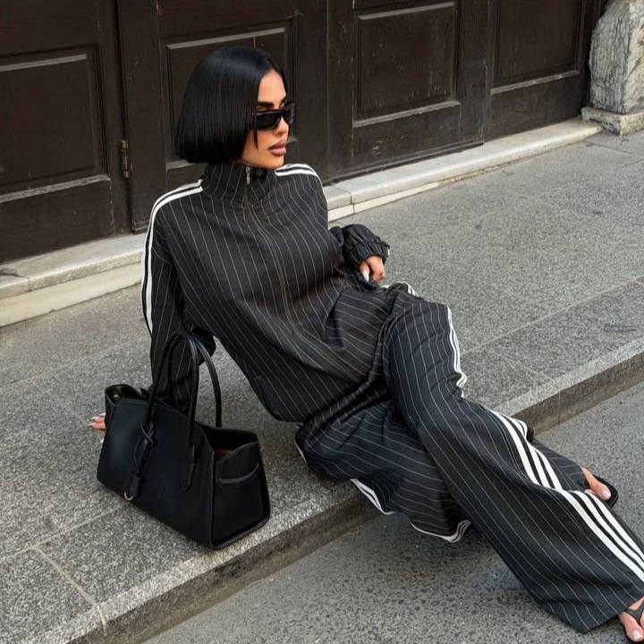 Sport Wide Leg Pants Co-ord Set