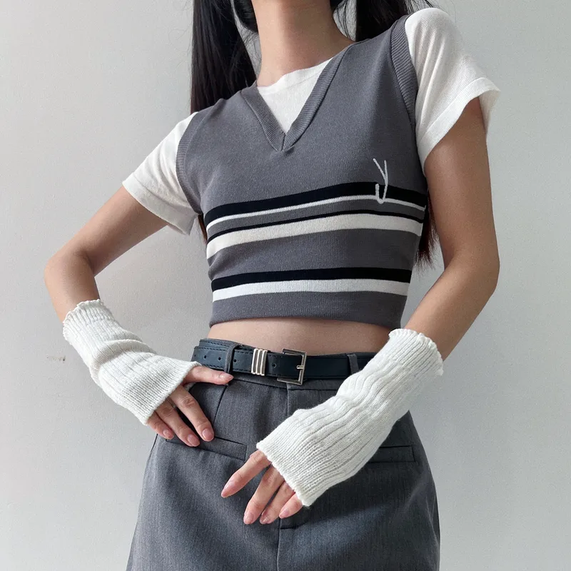 Casava Simple Short Knitted Glove