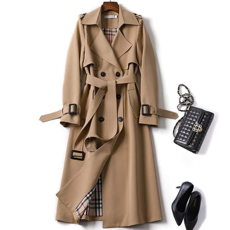 Casava Double-breasted Trench Coat